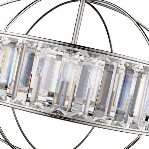 Pendant Luminaire In Satin Nickel LL00081